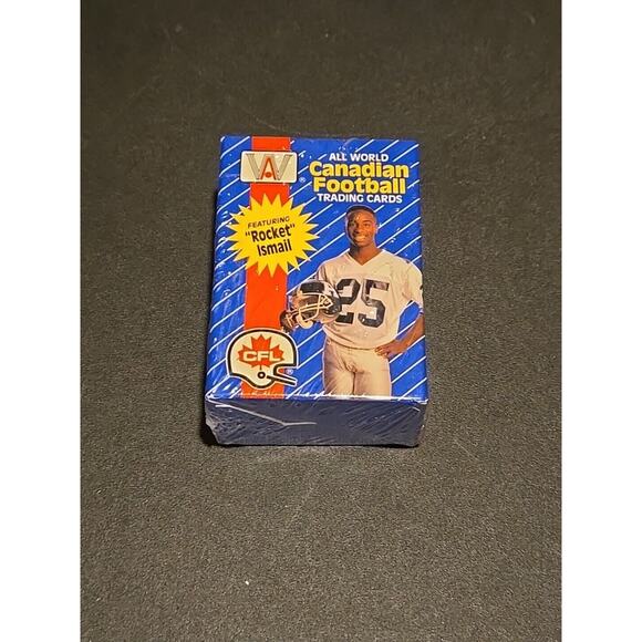 All World Canadian Football 1991 Set And Packs Lot - Picture 2 of 5